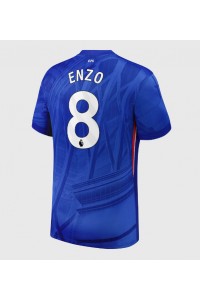 Chelsea Enzo Fernandez #8 Fotballdrakt Hjemme Klær 2025-26 Korte ermer